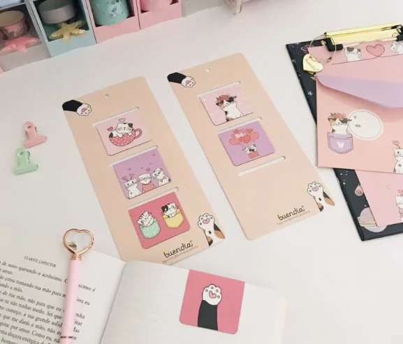 🎁 Marcadores gatinhos