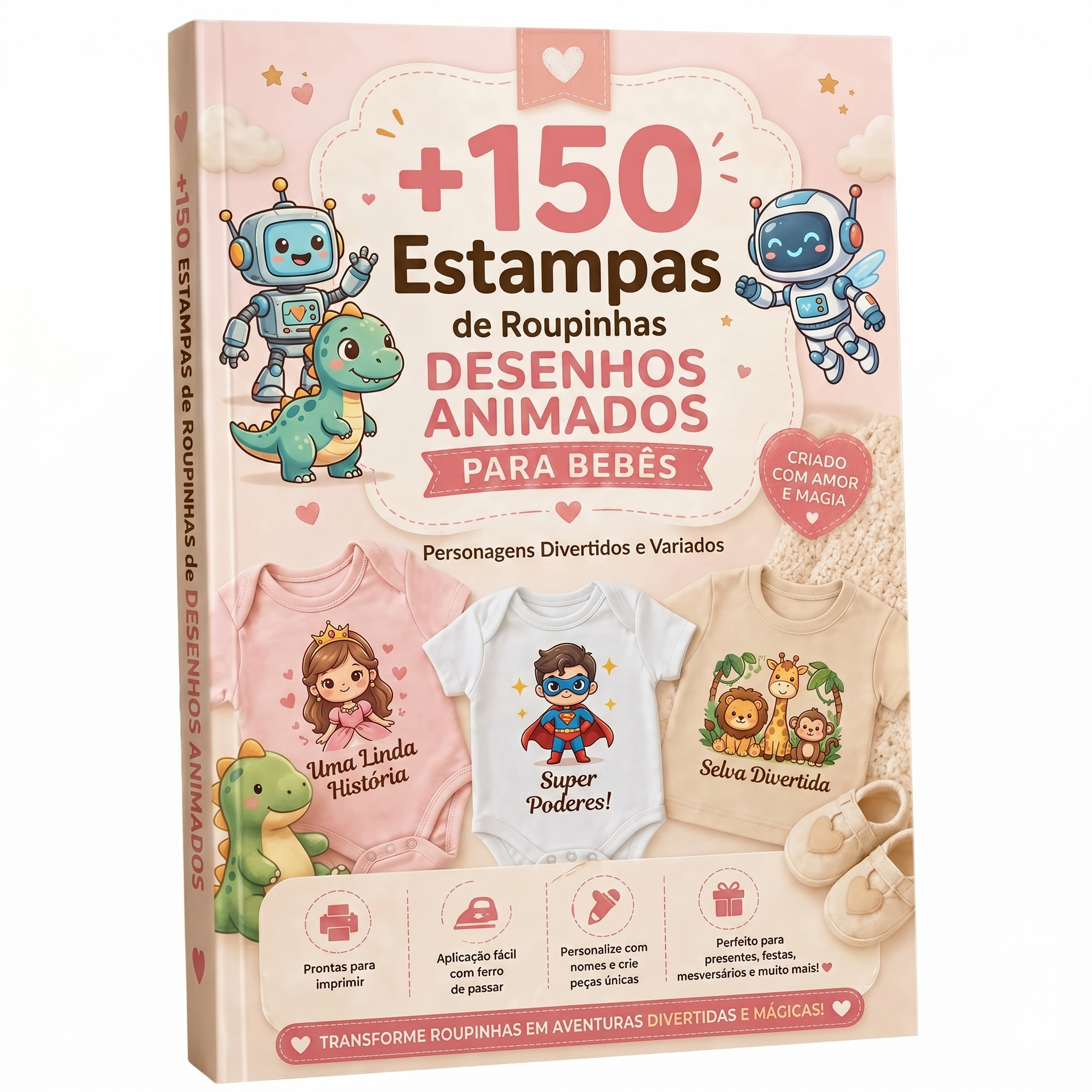 +150 Estampas de Roupinhas infantis